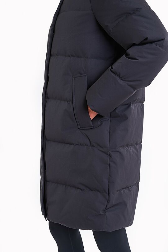 Down coat with light protection from the rain 5 | BLACK | Audimas