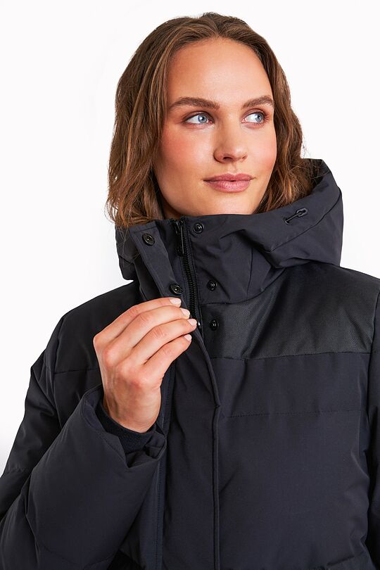 Down coat with light protection from the rain 4 | BLACK | Audimas