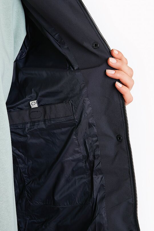 Down coat with light protection from the rain 7 | BLACK | Audimas