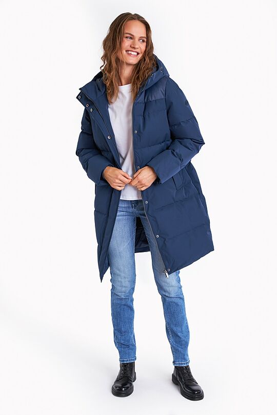 Down coat with light protection from the rain 6 | BLUE | Audimas