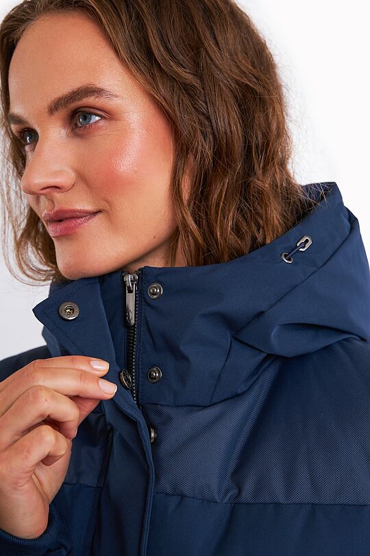 Down coat with light protection from the rain 4 | BLUE | Audimas