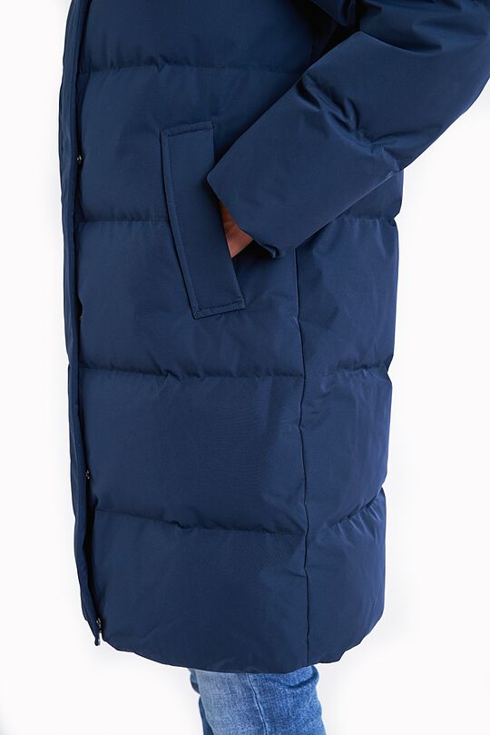 Down coat with light protection from the rain 5 | BLUE | Audimas