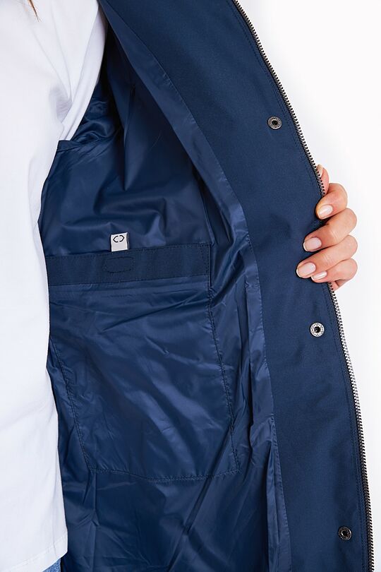 Down coat with light protection from the rain 7 | BLUE | Audimas