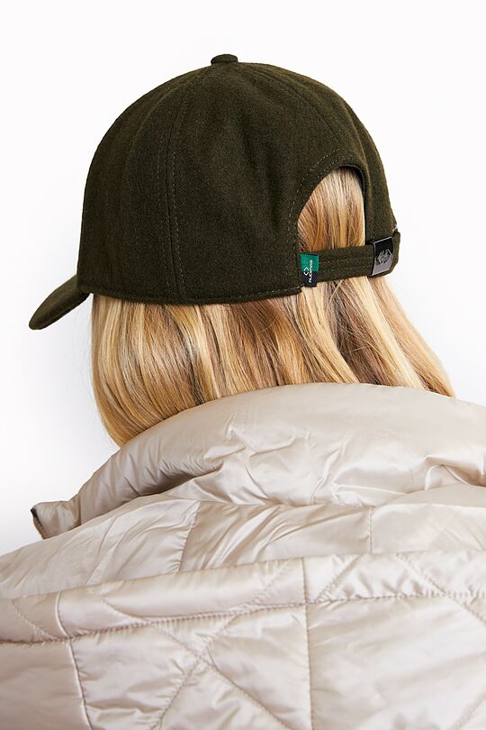 Cap with wool 4 | GREEN | Audimas