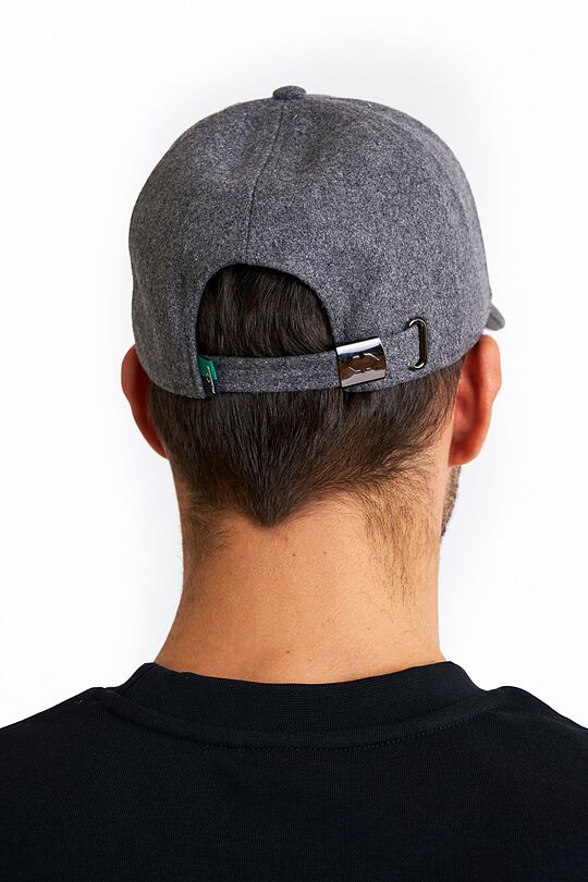 Cap with wool 2 | GREY | Audimas