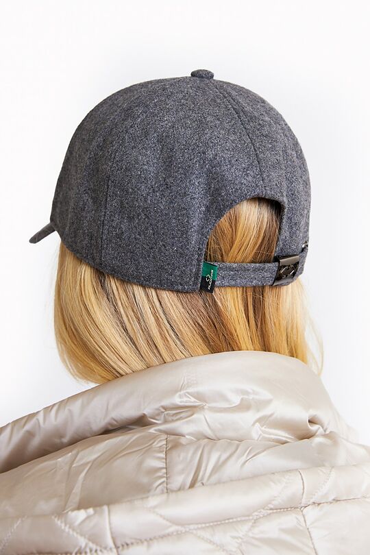 Cap with wool 4 | GREY | Audimas