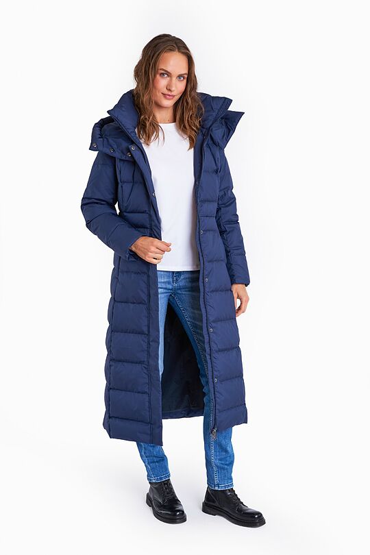 Long down jacket 9 | BLUE | Audimas