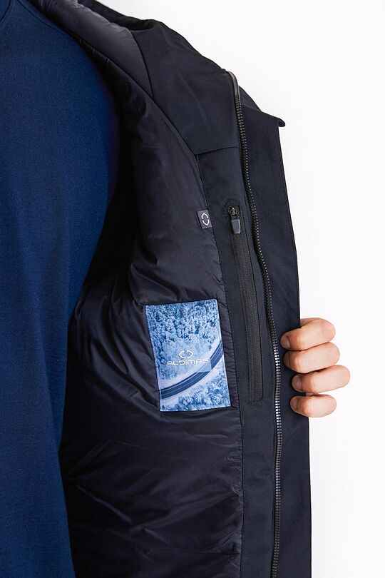 Protective jacket with synthetic insulation 8 | BLACK | Audimas