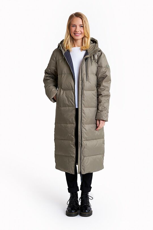 Oversized long coat 6 | GREEN | Audimas
