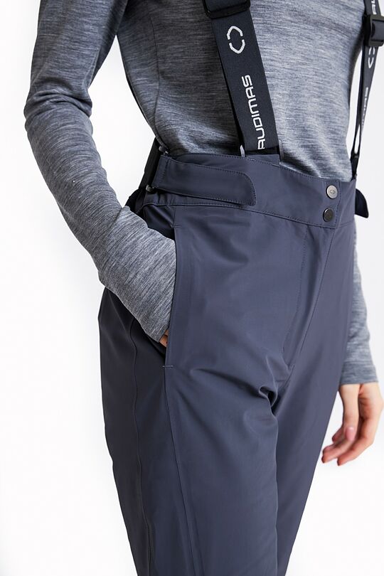 Ski trousers with THERMORE thermal insulation 5 | GREY | Audimas