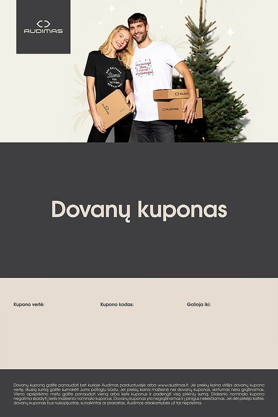 Gift coupon 2 | Gift coupon | Audimas