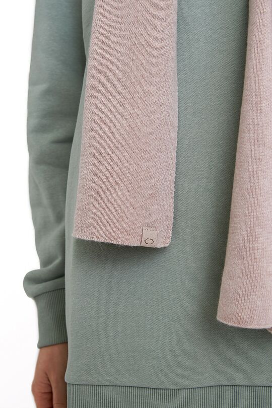 Knitted merino wool scarf 2 | BROWN | Audimas