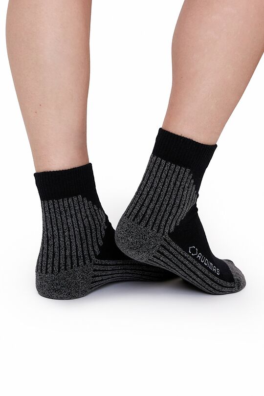 Short hiking socks 2 | BLACK | Audimas