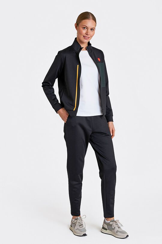 National collection cotton full-zip club jacket 6 | BLACK | Audimas