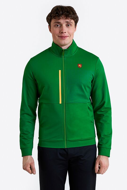National collection cotton full-zip club jacket 1 | GREEN | Audimas