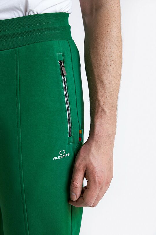 National collection cotton sweatpants 4 | GREEN | Audimas