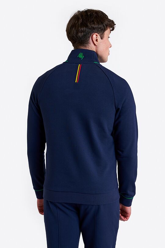 National collection cotton full-zip club jacket 2 | BLUE | Audimas