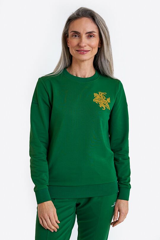 National collection embroidered  sweatshirt 1 | GREEN | Audimas