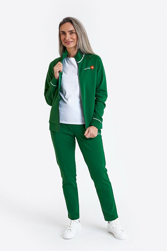 National collection cotton full-zip club jacket 6 | GREEN | Audimas