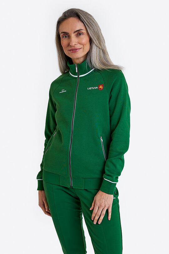 National collection cotton full-zip club jacket 1 | GREEN | Audimas