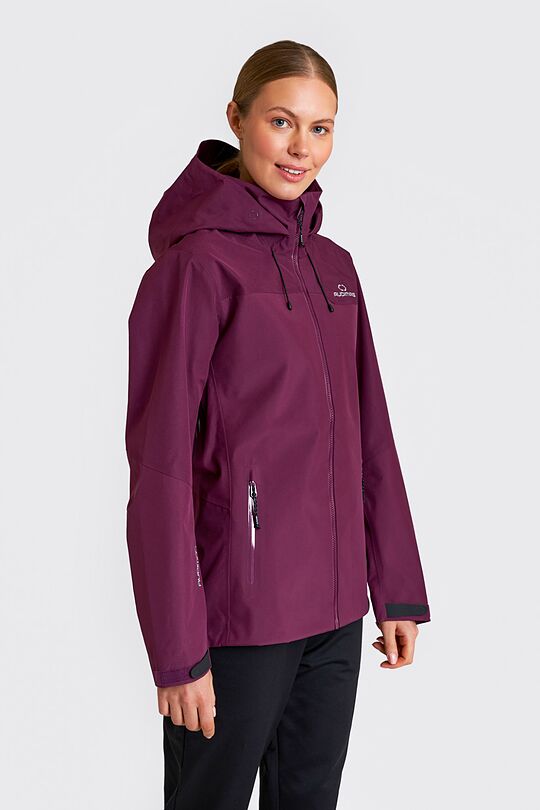 Outdoor hardshell jacket 1 | burgundy | Audimas