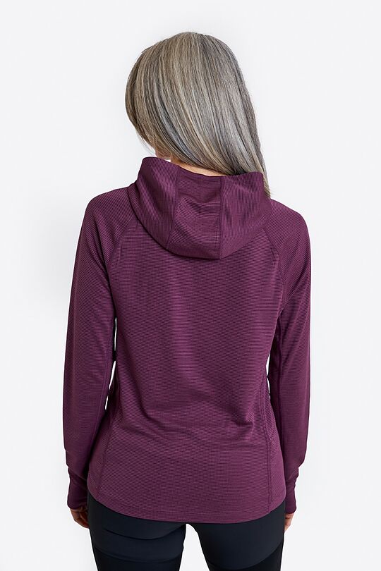 Outdoor light sun shield hoodie 2 | burgundy | Audimas
