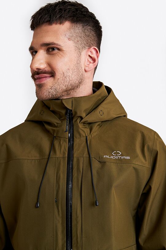 Outdoor hardshell jacket 4 | CHAKI | Audimas