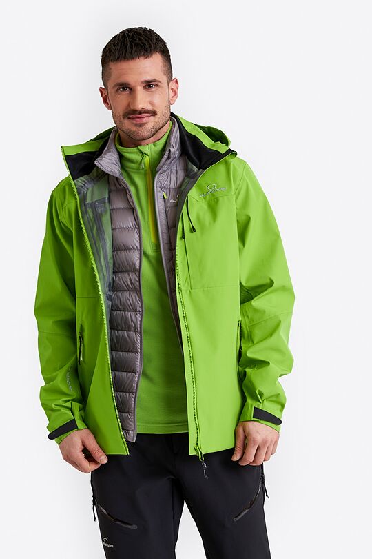 Outdoor hardshell jacket 12 | GREEN | Audimas