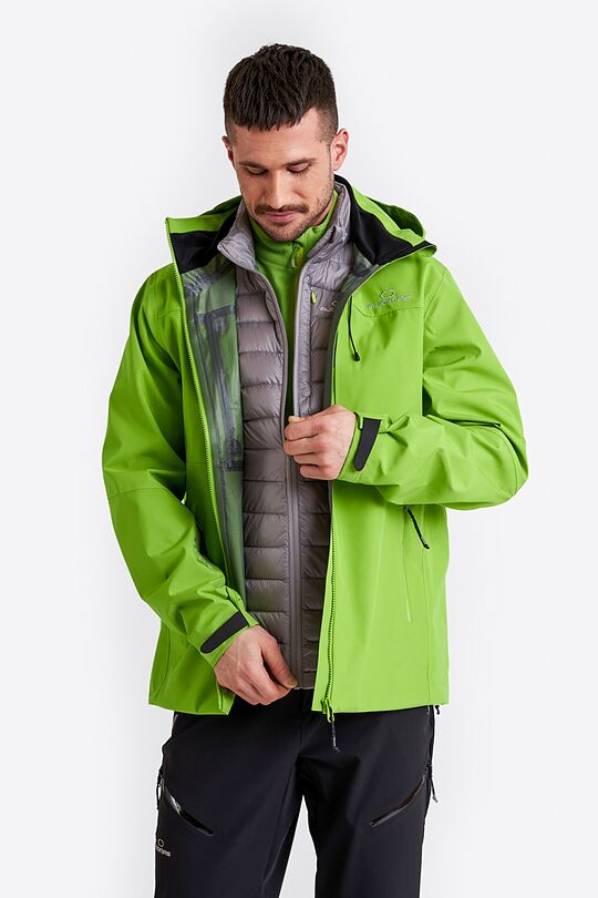 Outdoor hardshell jacket 11 | GREEN | Audimas