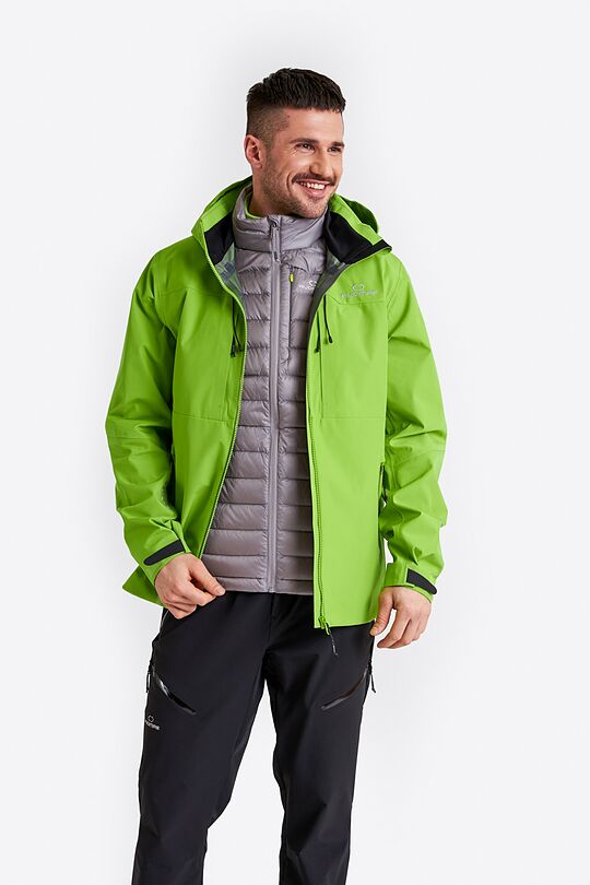 Outdoor hardshell jacket 2 | GREEN | Audimas