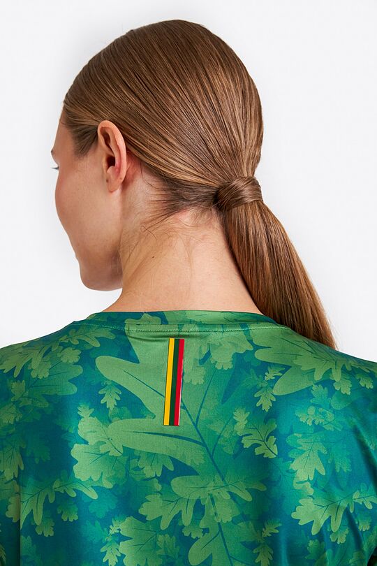 National collection oak print T-shirt 4 | GREEN | Audimas