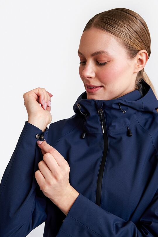 Light membrane raincoat with 20,000 membrane 5 | BLUE | Audimas