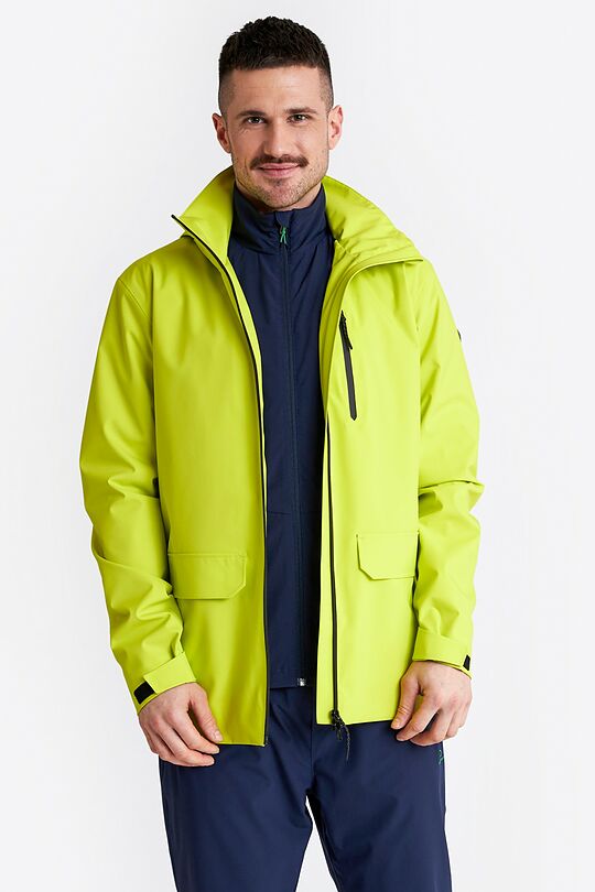 Light water repellant parka jacket  with 20,000 membrane 9 | YELLOW | Audimas