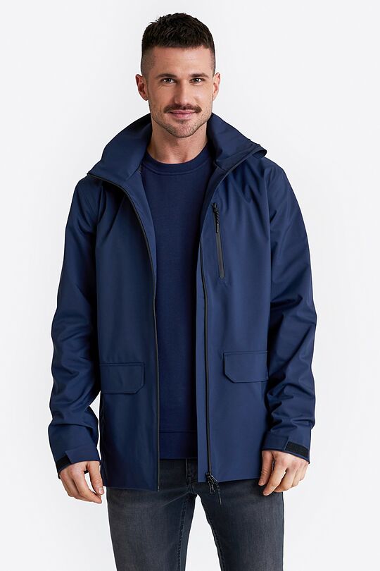 Light water repellant parka jacket  with 20,000 membrane 9 | BLUE | Audimas