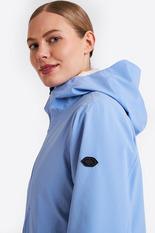 Long membrane raincoat 5 | BLUE | Audimas