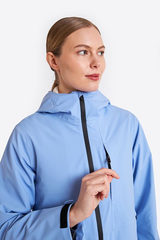 Long membrane raincoat 6 | BLUE | Audimas
