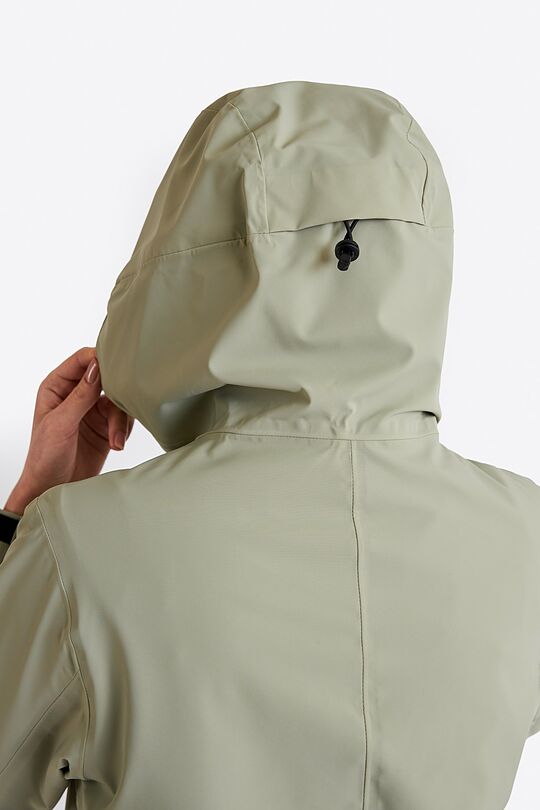 Long membrane raincoat 8 | GREEN | Audimas