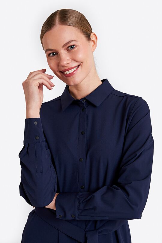 Long shirt dress 3 | BLUE | Audimas