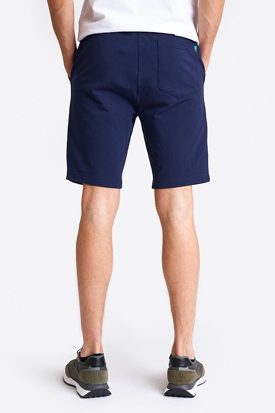 Stretch cotton sweatshorts 3 | BLUE | Audimas