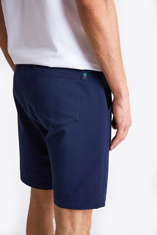 Stretch cotton sweatshorts 5 | BLUE | Audimas