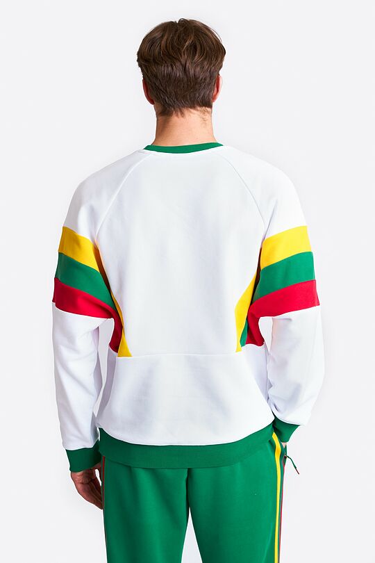 National collection crewneck sweatshirt 2 | WHITE | Audimas