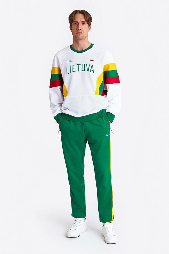 National collection cotton trackpants 1 | GREEN | Audimas