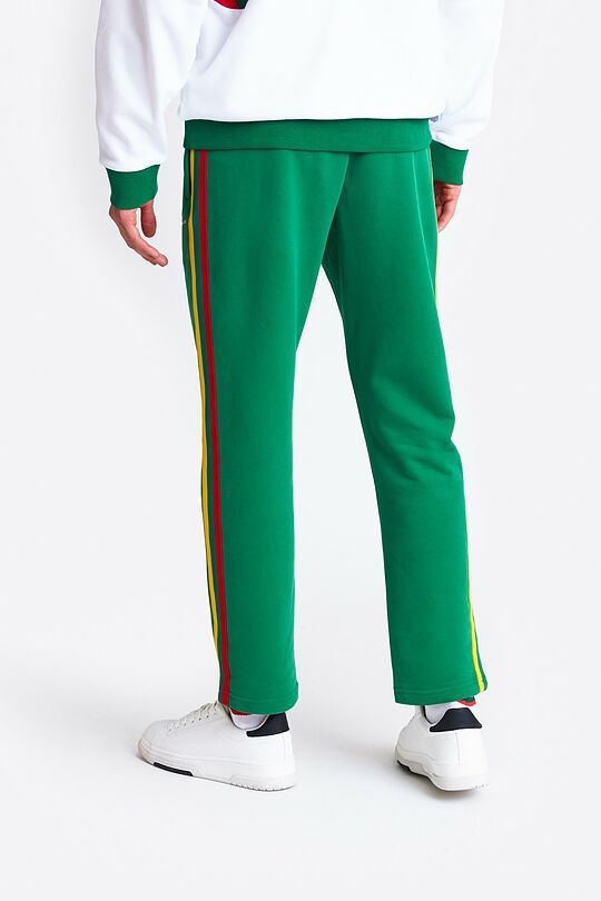 National collection cotton trackpants 3 | GREEN | Audimas