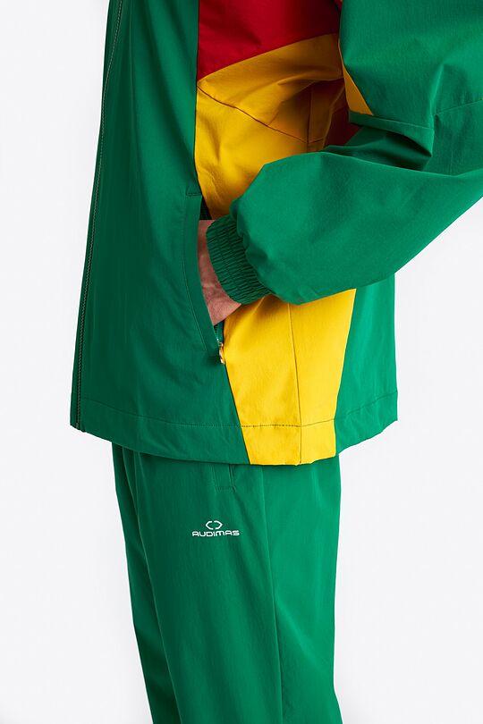 National collection zip-through track jacket 5 | GREEN | Audimas