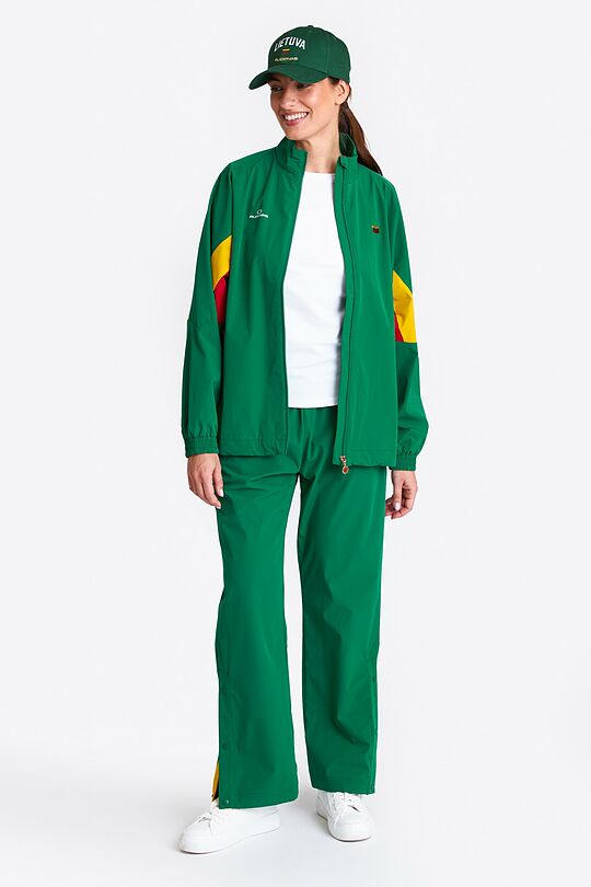 National collection zip-through track jacket 8 | GREEN | Audimas