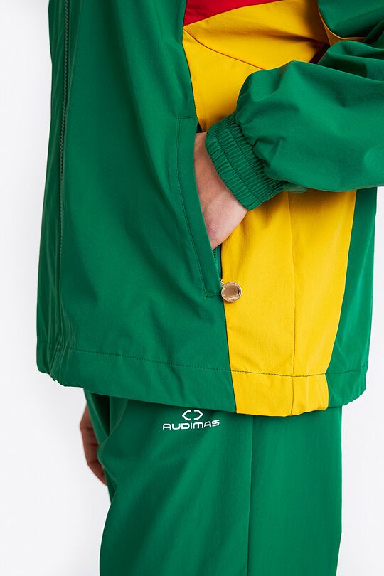 National collection zip-through track jacket 6 | GREEN | Audimas