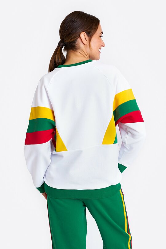 National collection crewneck sweatshirt 2 | WHITE | Audimas