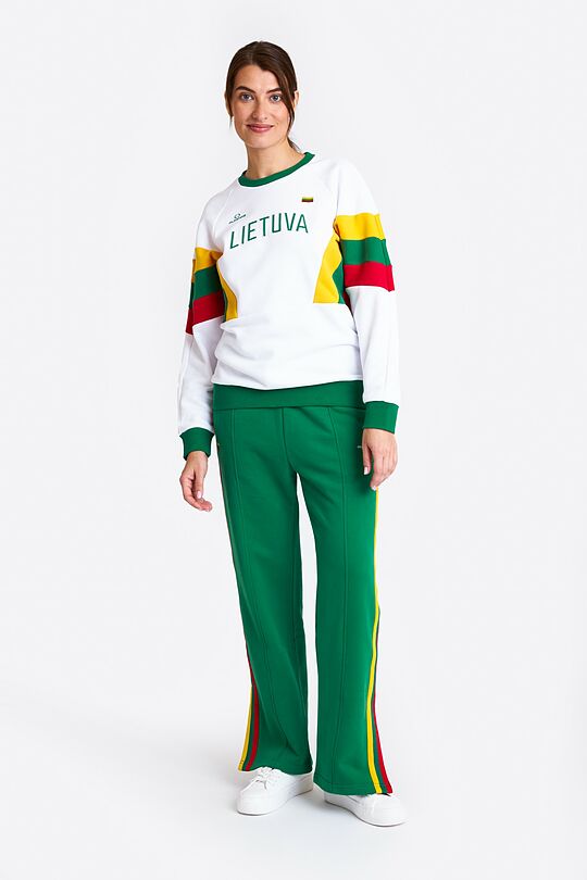 National collection cotton trackpants 1 | GREEN | Audimas