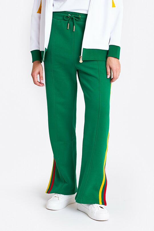 National collection cotton trackpants 2 | GREEN | Audimas