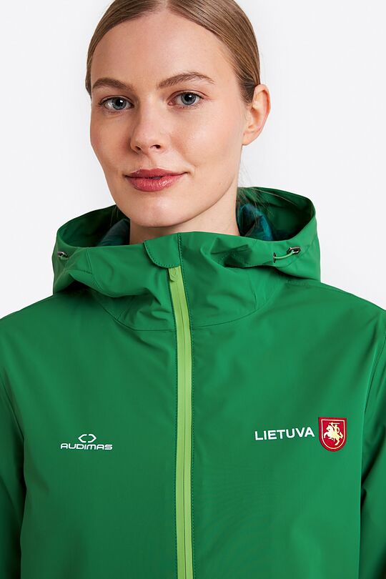 National collection membrane jacket 3 | GREEN | Audimas